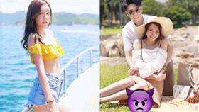 陸浩明、陳詩欣。（圖／翻攝自陳詩欣IG）