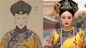 惇妃。（圖／翻攝自維基百科、後宮甄嬛傳微博）