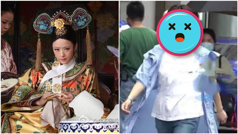「最美華妃」崩壞了？雙下巴照網看呆