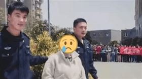 ▲女飛賊被蹲點的警察逮捕。（圖／翻攝自安徽公安微信）