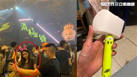 直播主,手燈,蔡依林,演唱會(當事人提供)