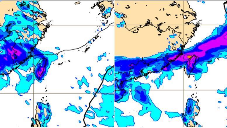 華南水氣鋒面接力到　4月降雨看這波