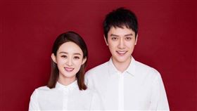 馮紹峰與趙麗穎新婚不到3個月。（圖／翻攝自微博）