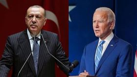 土耳其總統埃爾多安（左）、美國總統拜登（右）。（組合圖／翻攝自埃爾多安、拜登臉書）