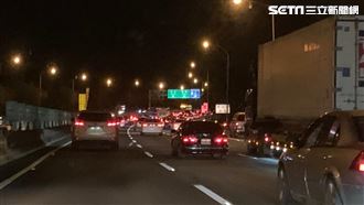 國5北向「紅通通」　恐塞到凌晨3點