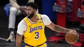 ▲戴維斯（Anthony Davis）復出僅得4分。（圖／美聯社／達志影像）