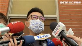 國民黨主席江啟臣回應國父繼承人。（圖／記者林恩如攝影）