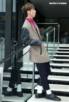 「全明星」廖允杰三立新聞網專訪。（記者邱榮吉/攝影）