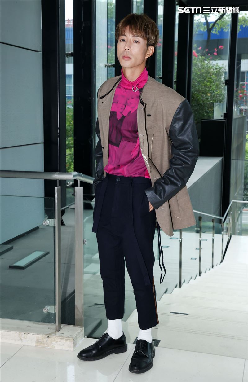 「全明星」廖允杰三立新聞網專訪。（記者邱榮吉/攝影）