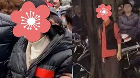 趙麗穎,馮紹峰,離婚,黑眼圈,暴瘦。(圖/翻攝自網易娛樂)