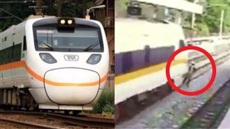 工人闖軌道遭太魯閣撞上　承包商致歉