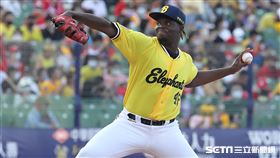 ▲中信兄弟先發投手德保拉。（圖／記者劉彥池攝影）