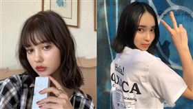 圖／擷自愛花IG、大原梓IG