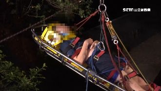 機車撞橋墩　東海男大生摔落5米河床