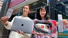 萊爾富機會宣布推出命運券3.0，300元就能抽Macbook Pro 16吋（圖／超商業者提供）
