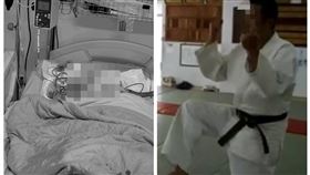 柔道,男童,瑪利歐,同學（合成圖／資料畫面）