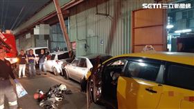 新北市,蘆洲,捷運機廠,自撞,命危,送醫