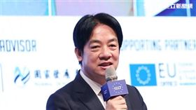 賴清德出席臺歐健康論壇。（圖／總統府提供）