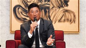 ▲中職會長蔡其昌拜會中華棒協理事長辜仲諒。（圖／中華棒協提供）