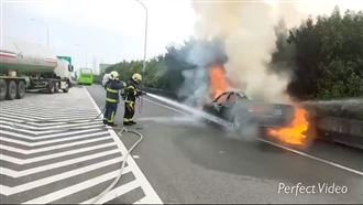 獨／BMW國道燒毀　專家曝保養法