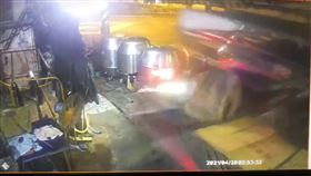 烤鴨店,汽車,撞擊