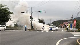 屏鵝公路,起火,受困,第二分局