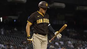 ▲聖地牙哥教士金河成。（圖／美聯社／達志影像）