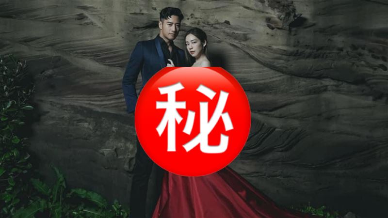 陳天仁婚紗照曝光　緊身魚尾禮服辣翻