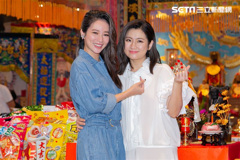 鄧志鴻、高宇蓁、赫容、吳以涵、Selina、陳以文出席電影《頭七》開鏡記者會。（圖／記者楊澍攝影）