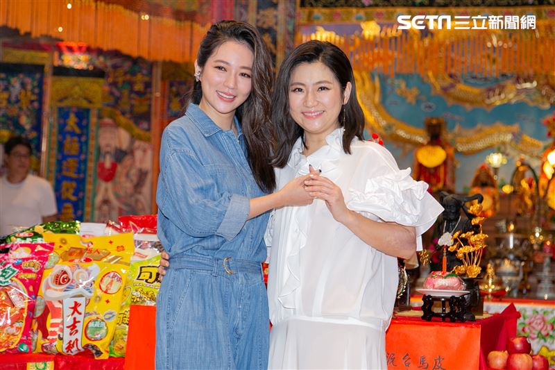 鄧志鴻、高宇蓁、赫容、吳以涵、Selina、陳以文出席電影《頭七》開鏡記者會。（圖／記者楊澍攝影）