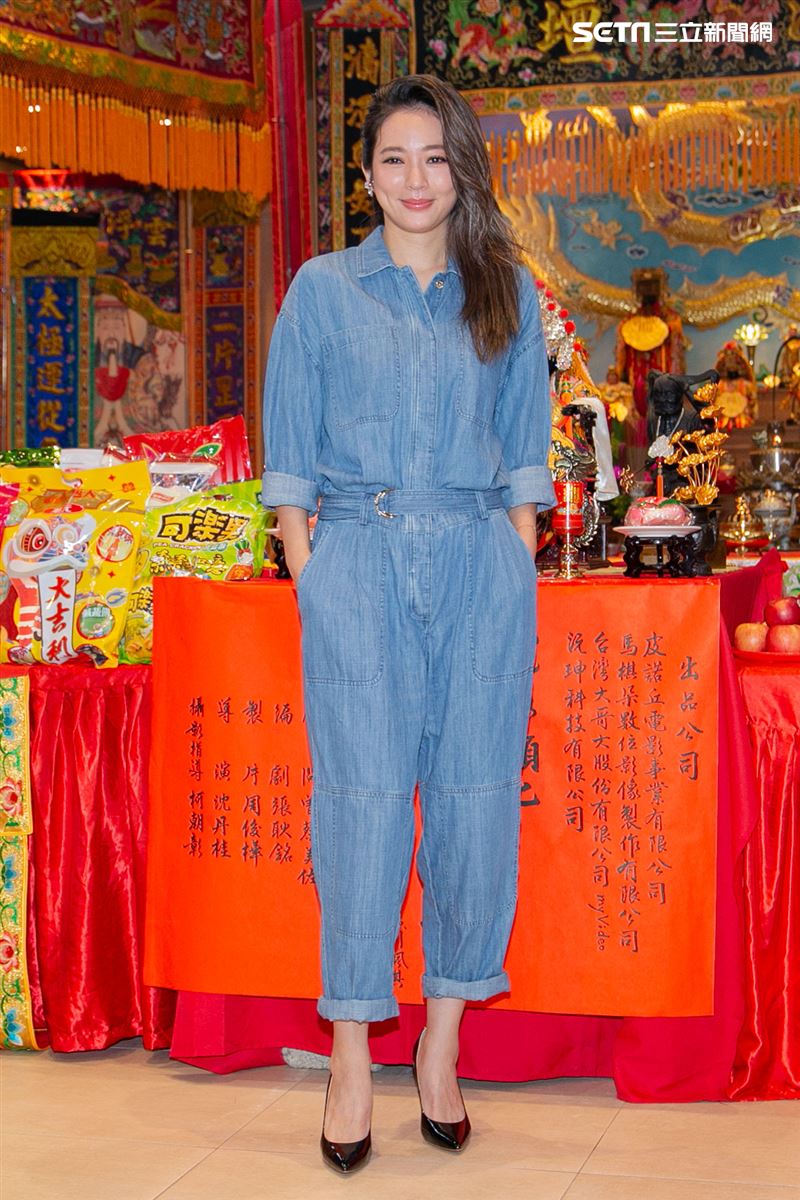 鄧志鴻、高宇蓁、赫容、吳以涵、Selina、陳以文出席電影《頭七》開鏡記者會。（圖／記者楊澍攝影）