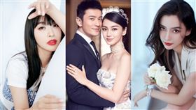 Angelababy,黃曉明,李菲兒,小三。（圖／翻攝自李菲兒微博）