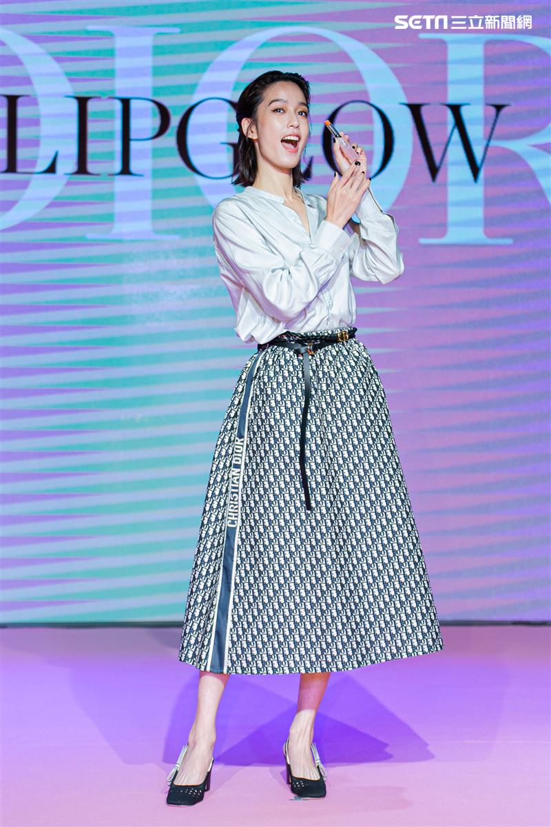 曾之喬、陳庭妮、吳卓源、J.Sheon出席2021全新《迪奧癮誘粉漾潤唇膏》媒體預覽會。（圖／記者楊澍攝影）