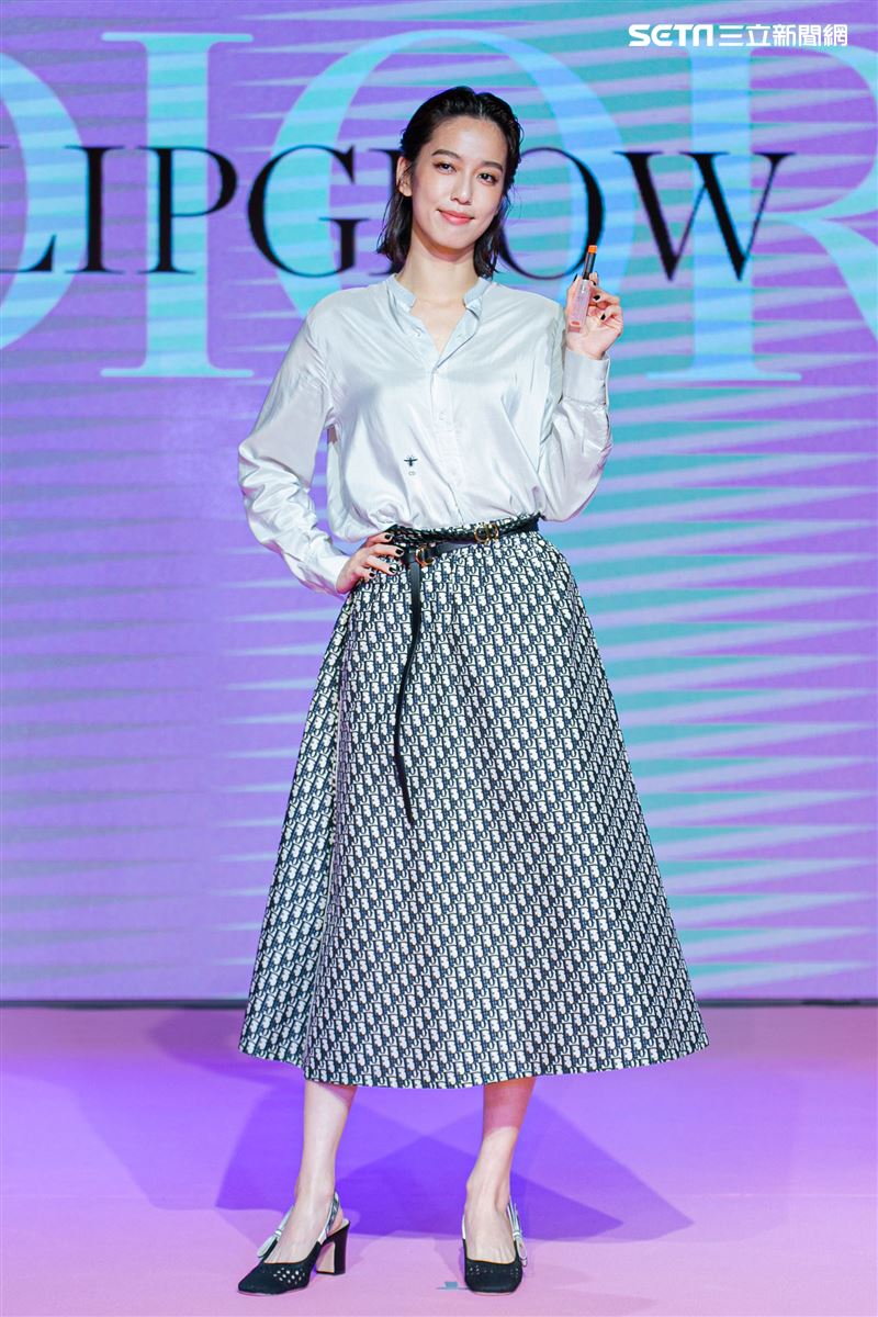 曾之喬、陳庭妮、吳卓源、J.Sheon出席2021全新《迪奧癮誘粉漾潤唇膏》媒體預覽會。（圖／記者楊澍攝影）