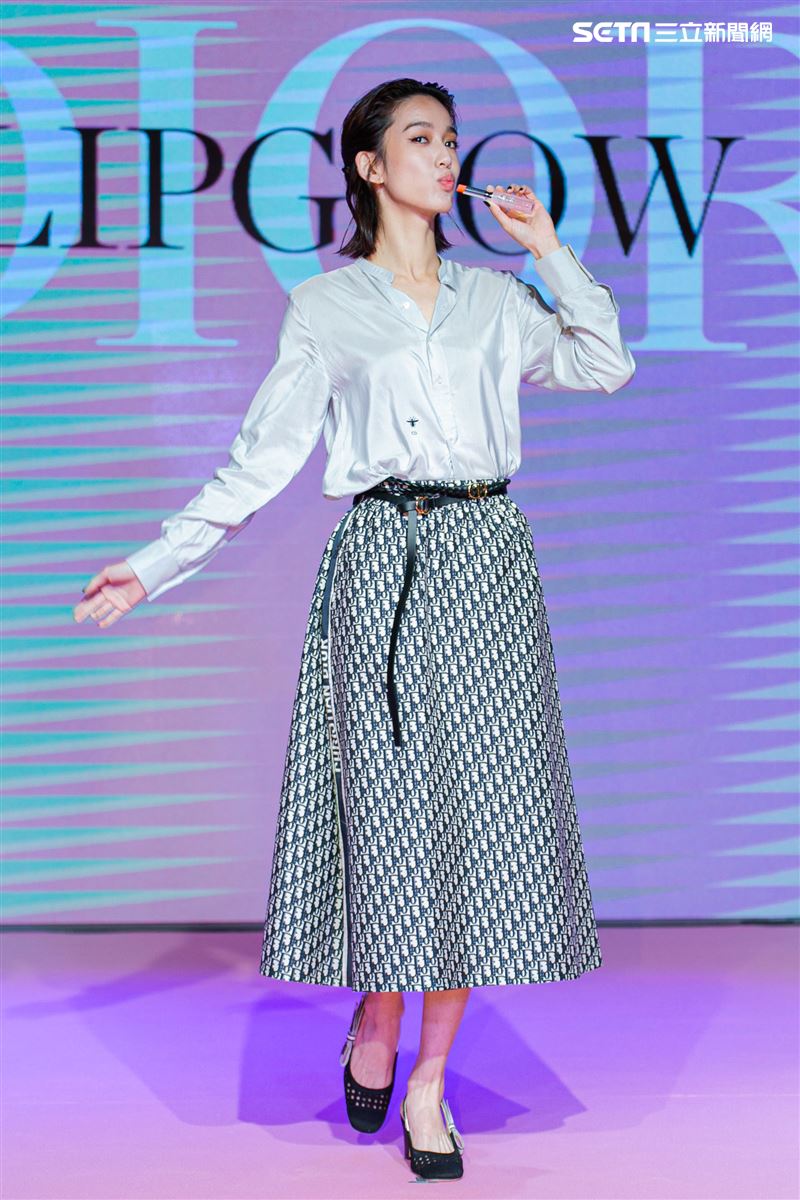 曾之喬、陳庭妮、吳卓源、J.Sheon出席2021全新《迪奧癮誘粉漾潤唇膏》媒體預覽會。（圖／記者楊澍攝影）