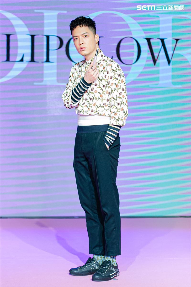 曾之喬、陳庭妮、吳卓源、J.Sheon出席2021全新《迪奧癮誘粉漾潤唇膏》媒體預覽會。（圖／記者楊澍攝影）