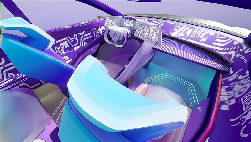 透明矽膠座椅　Lexus內裝新突破