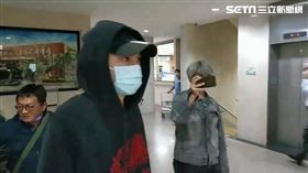 松山分局,黑衣人,中崙派出所,北檢 翻攝畫面