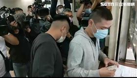 松山分局,黑衣人,中崙派出所,北檢,徐權,四海幫,海英堂 翻攝畫面