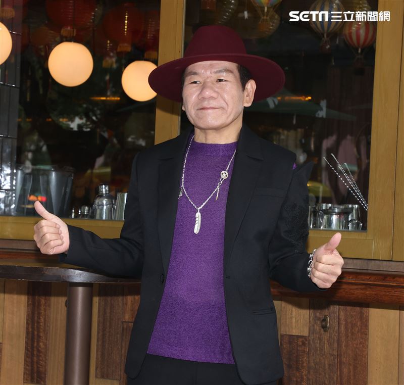 趙傳全新專輯「老不休」發表，承認已經離婚11年。（記者邱榮吉/攝影）