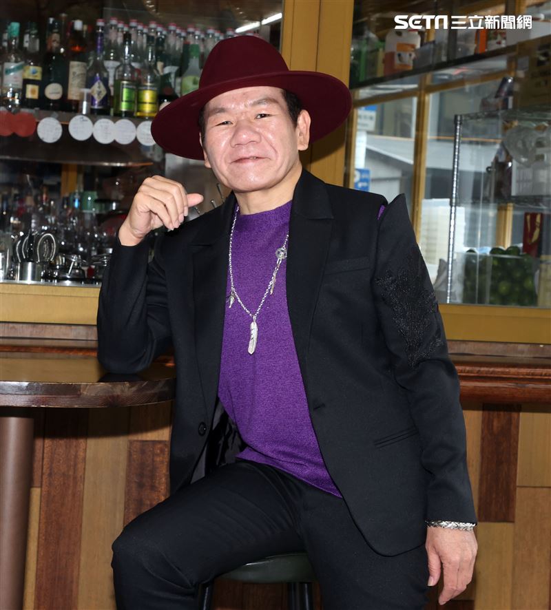 趙傳全新專輯「老不休」發表，承認已經離婚11年。（記者邱榮吉/攝影）