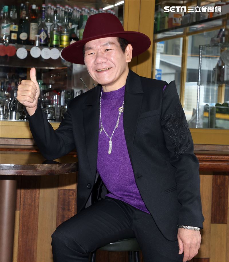 趙傳全新專輯「老不休」發表，承認已經離婚11年。（記者邱榮吉/攝影）