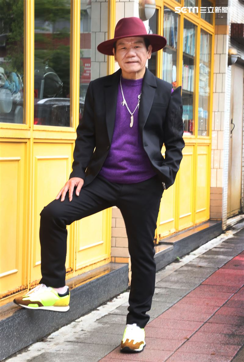 趙傳全新專輯「老不休」發表，承認已經離婚11年。（記者邱榮吉/攝影）