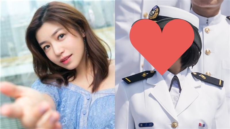 女少尉撞臉陳妍希！網見笑容暈爆戀愛