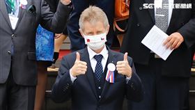 捷克議長韋德齊於立法院發表演說。（圖／記者林聖凱攝影）