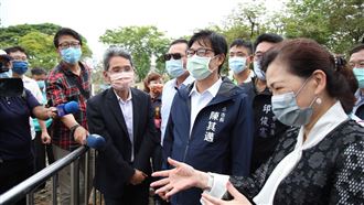 視察高雄水情 陳其邁:積極開源節流