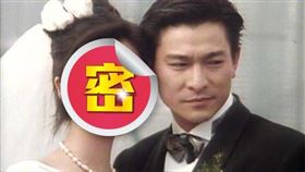 劉德華與吳倩蓮。（圖／翻攝自微博）