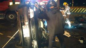 台南,台17線,車禍,機車,死亡,汽車（圖／翻攝畫面）