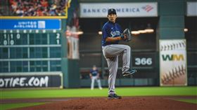 菊池雄星對太空人隊投出好表現奪勝。（圖／翻攝自水手隊推特）