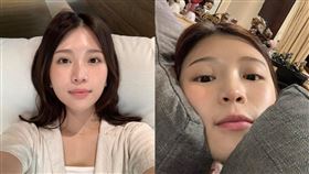 雞排妹「零濾鏡」狀態粉絲看呆　水煮蛋肌7步驟曝光！▲。（圖／翻攝自鄭家純臉書）